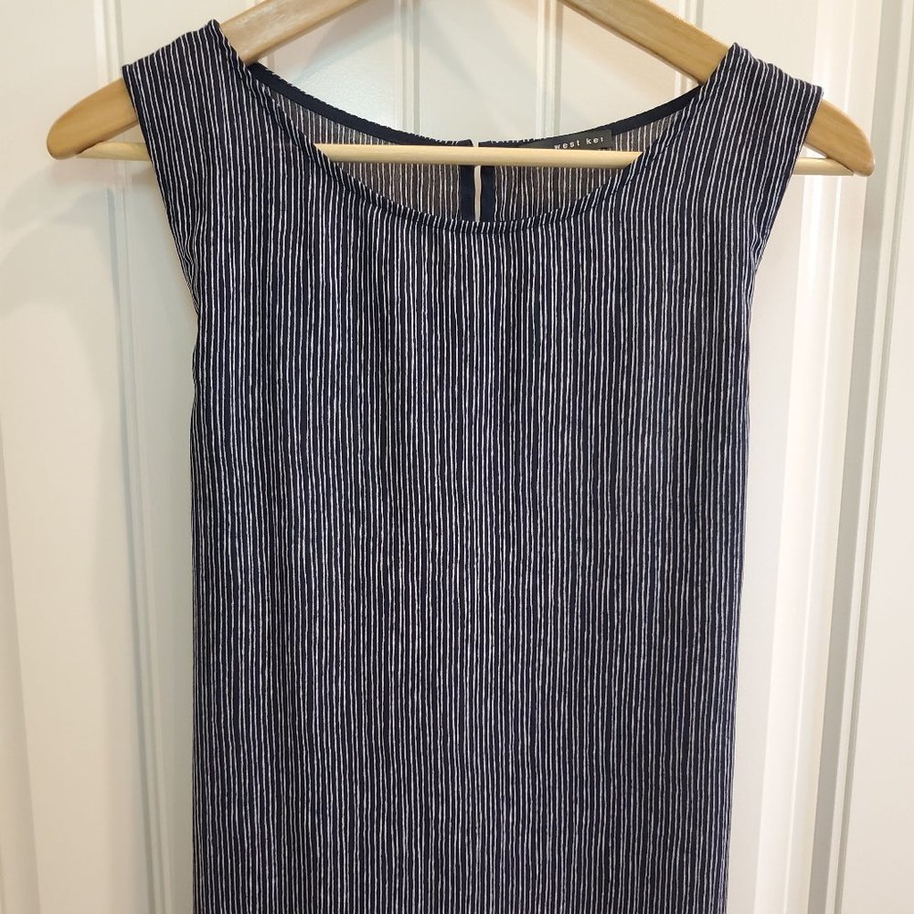 West Kei Sleeveless Top with Tie
